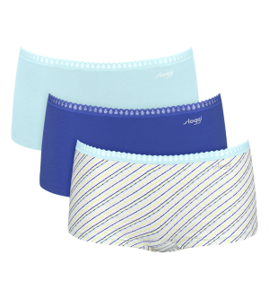 Sloggi GO Crush Short 3-pack BLUE