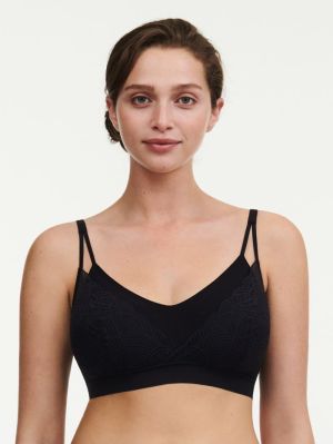 Soft Stretch Bralette ZWART