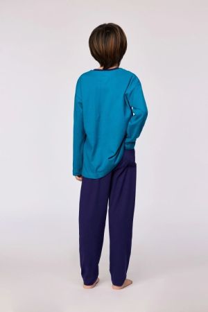 Jongenspyjama Duif Wanda GROENBLAUW