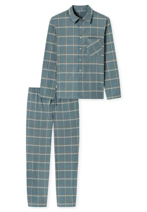 Lange pyjama flanel MINERAAL