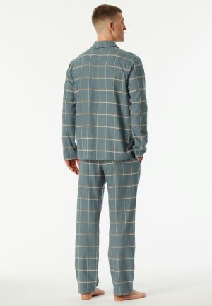 Lange pyjama flanel MINERAAL