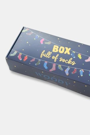 Cadeauset van 6 paar sokken MEERKLEURIG