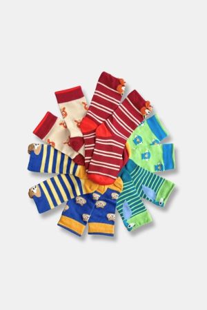 Cadeauset van 6 paar sokken MEERKLEURIG
