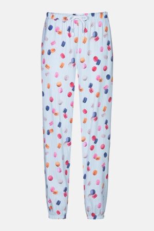 Pyjamabroek lang POWDER BLUE