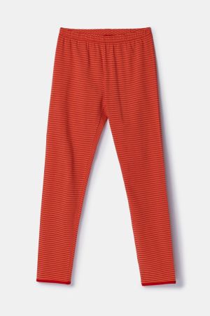 Damespyjama Nighttime Hero ROOD-ORANJE