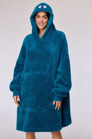 Cuddle sweater teens PETROL