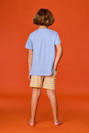 Jongenspyjama tijger BLAUW