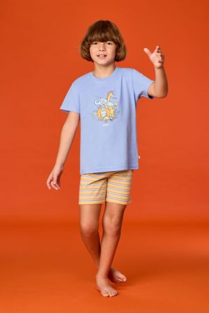 Jongenspyjama tijger BLAUW