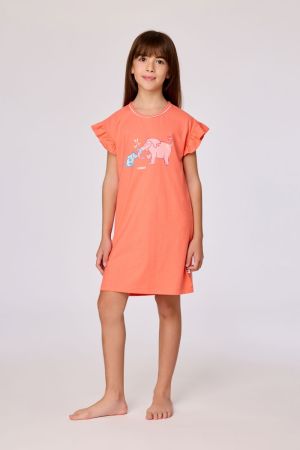Slaapkleed olifant KORAALROOD