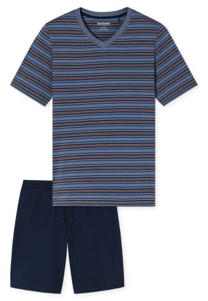 Korte pyjama Casual Nightwear ROYAL BLUE