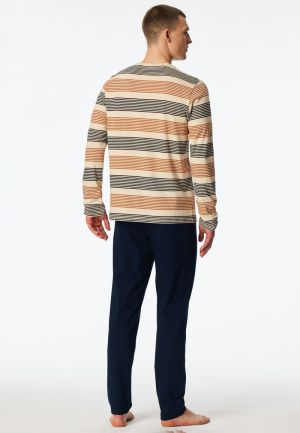Lange pyjama Casual Nightwear WHISKEY