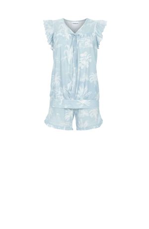 Pyjama met short safari CREAMY LAGUN