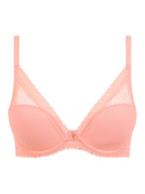 Romance Plunge T-shirt bh FLUOR PINK