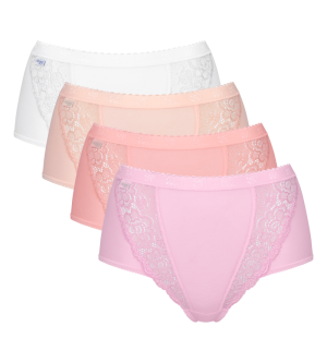 Sloggi Chic Maxi 4-pack SOFT PINK