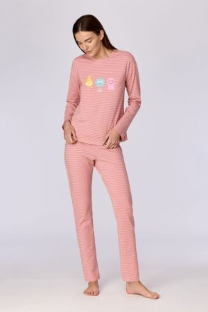 Damespyjama Aliens ROZE