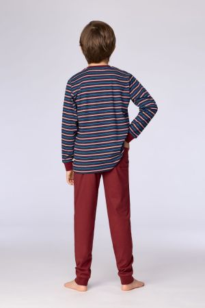 Pyjama gestreept DARK BLUE